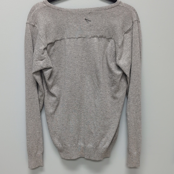 Jack & Jones Gray Cardigan with V-neck and Relaxed Fit - Picture 5 of 5